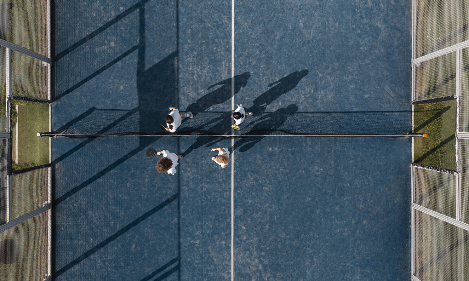 Entreprise de padel avec 4 courts doubles 1